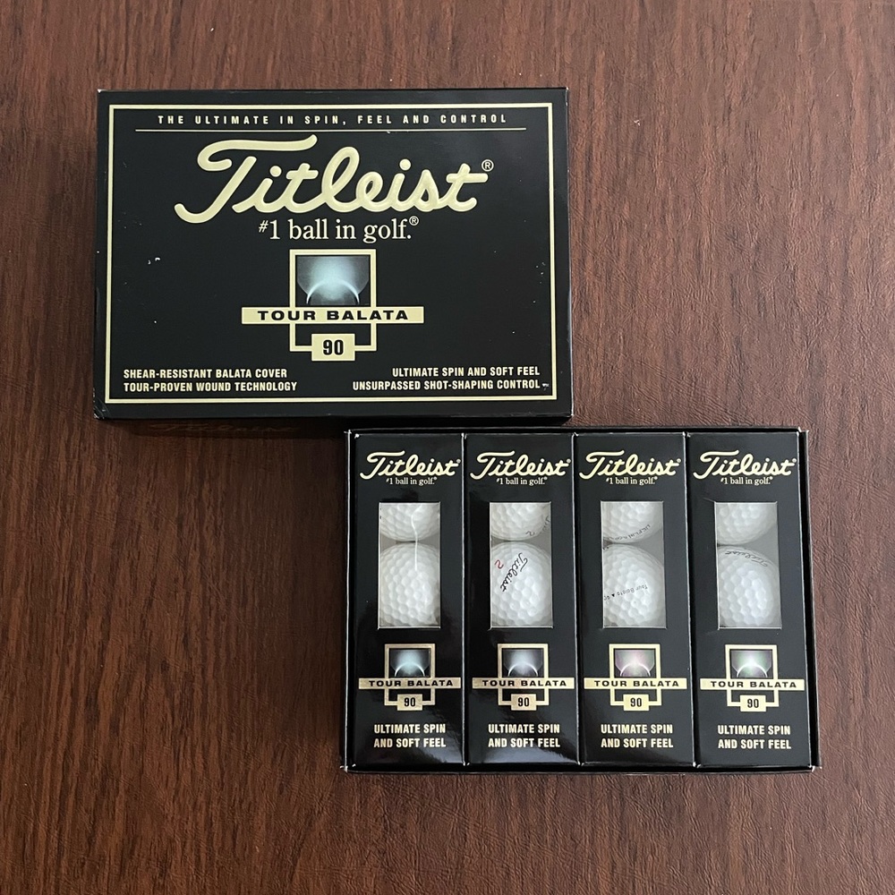 Titleist Tour Balata Golf Balls